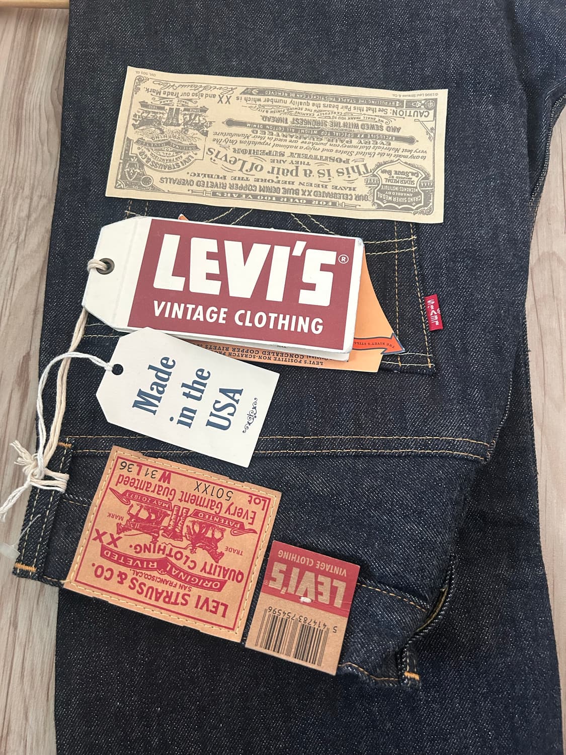 LVC 55501 콘밀 made in usa W31 L36 상품이미지1