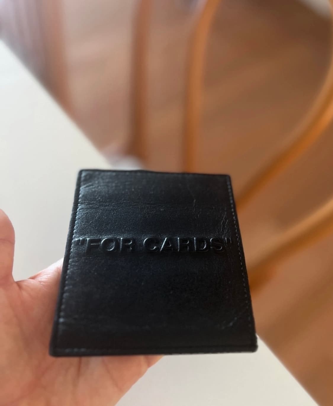 오프화이트 카드지갑 상품이미지2