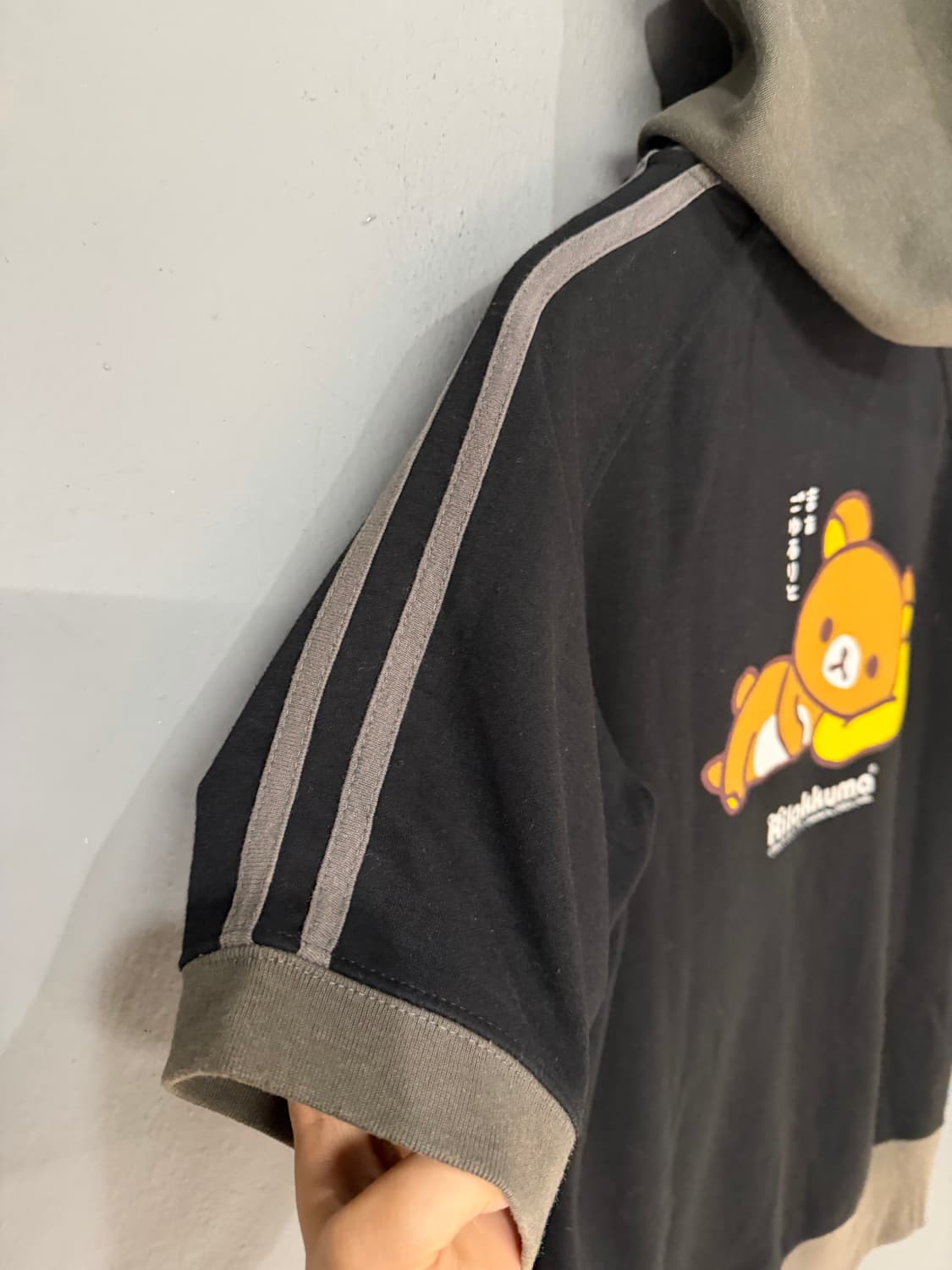 Rilakkuma back printing hood zip-up 상품이미지7