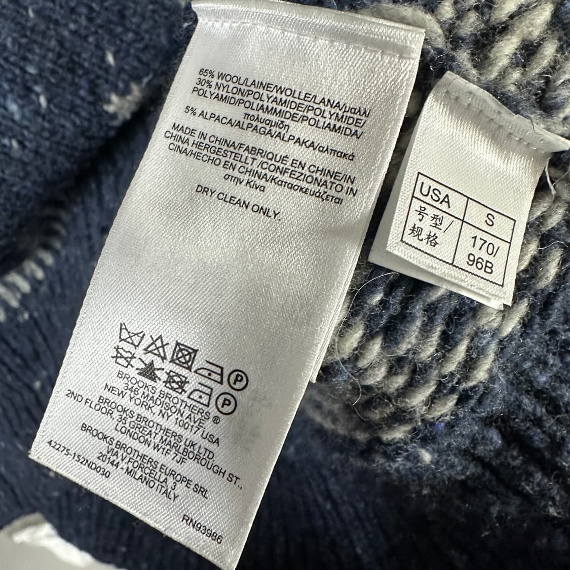 브룩스 브라더스 레드플리스 페어아일 니트 상품이미지4