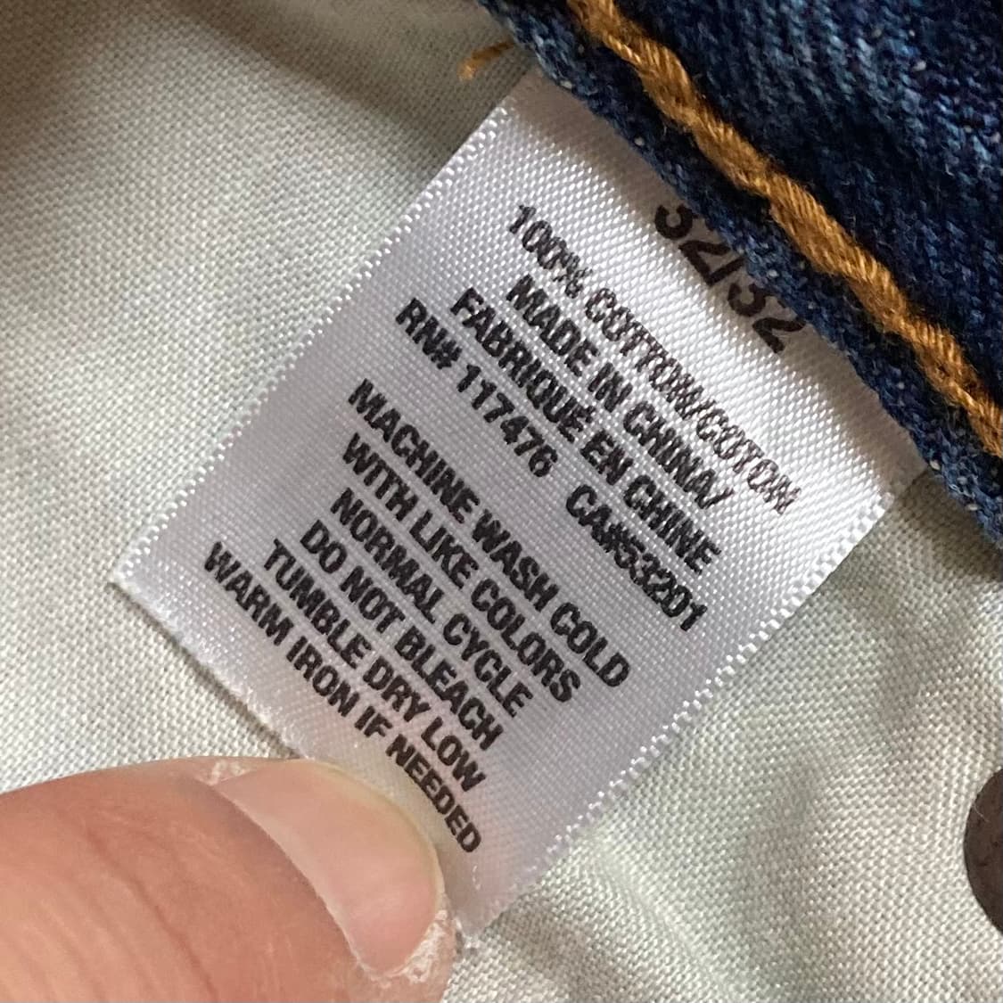 에어로포스테일 데님팬츠 32/32 상품이미지6