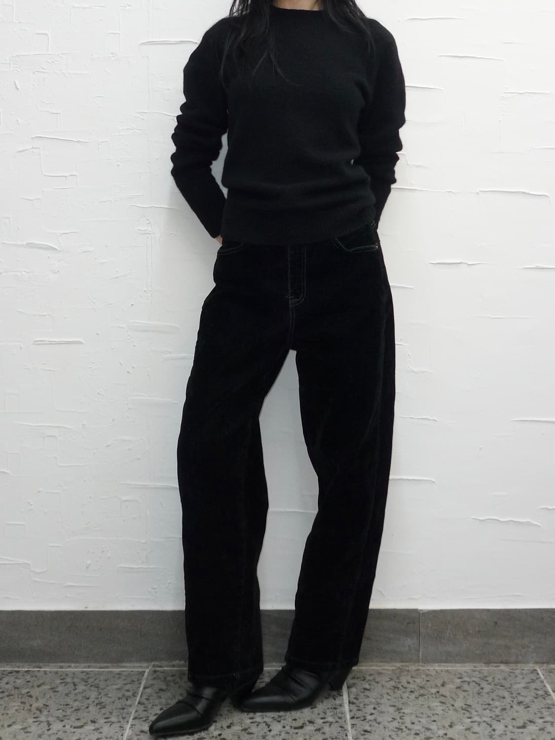 black classic knit 상품이미지2