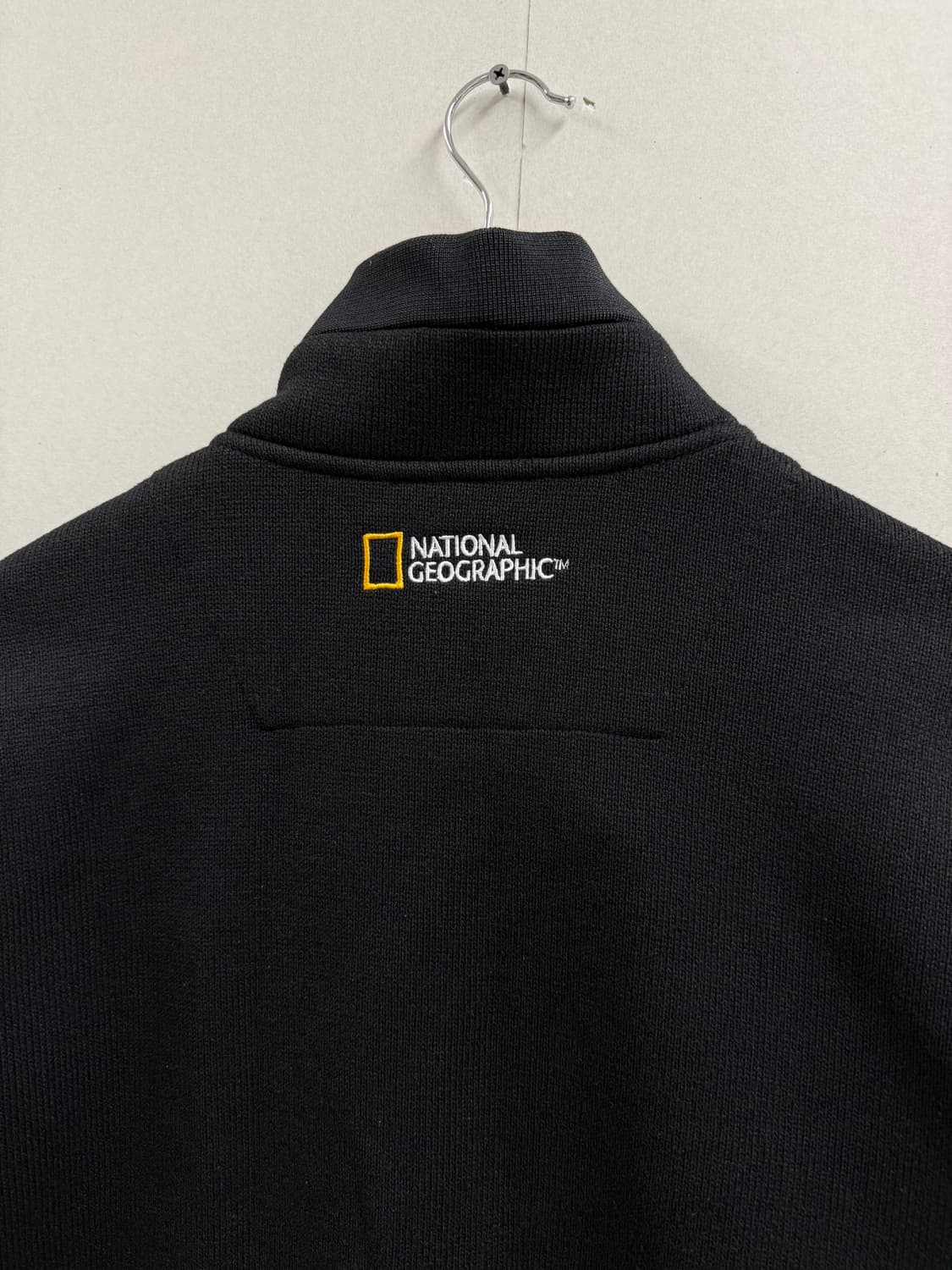 남성 100-105 / 내셔널지오그래픽 와펜 후리스  블랙 상품이미지7