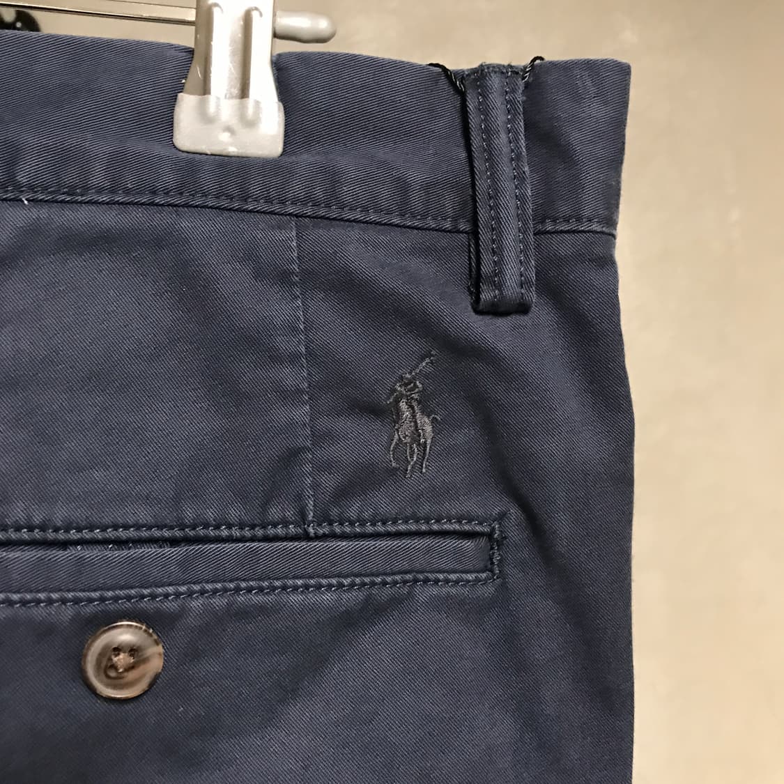 폴로 랄프로렌 QR 치노 팬츠 네이비 34/32 상품이미지4