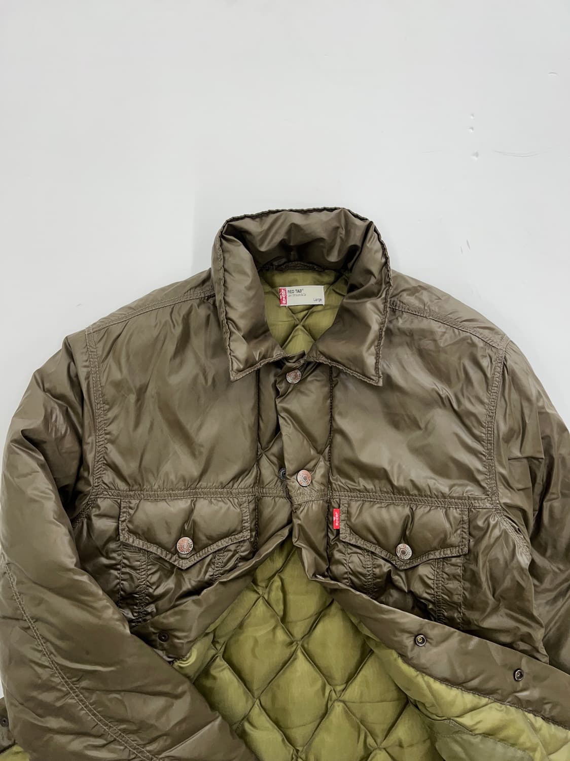 리바이스 레드탭 패딩 트러커 자켓 상품이미지4