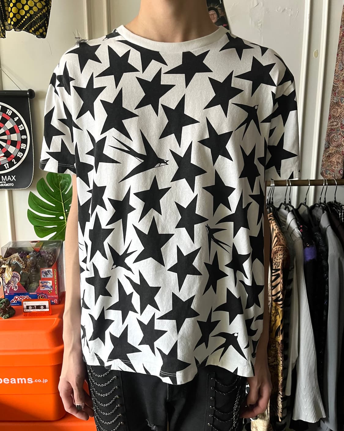 JPN Vintage Star Graphic 1/2 T-Shirt 상품이미지2