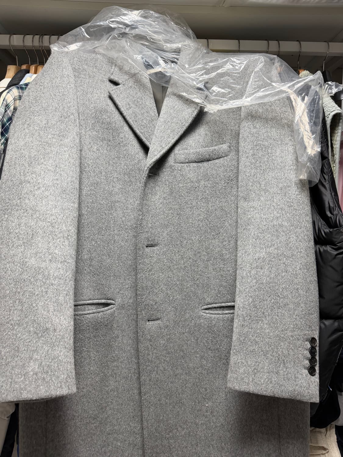 던스트 메리노 울코트 그레이 L사이즈 상태진짜좋음 상품이미지6