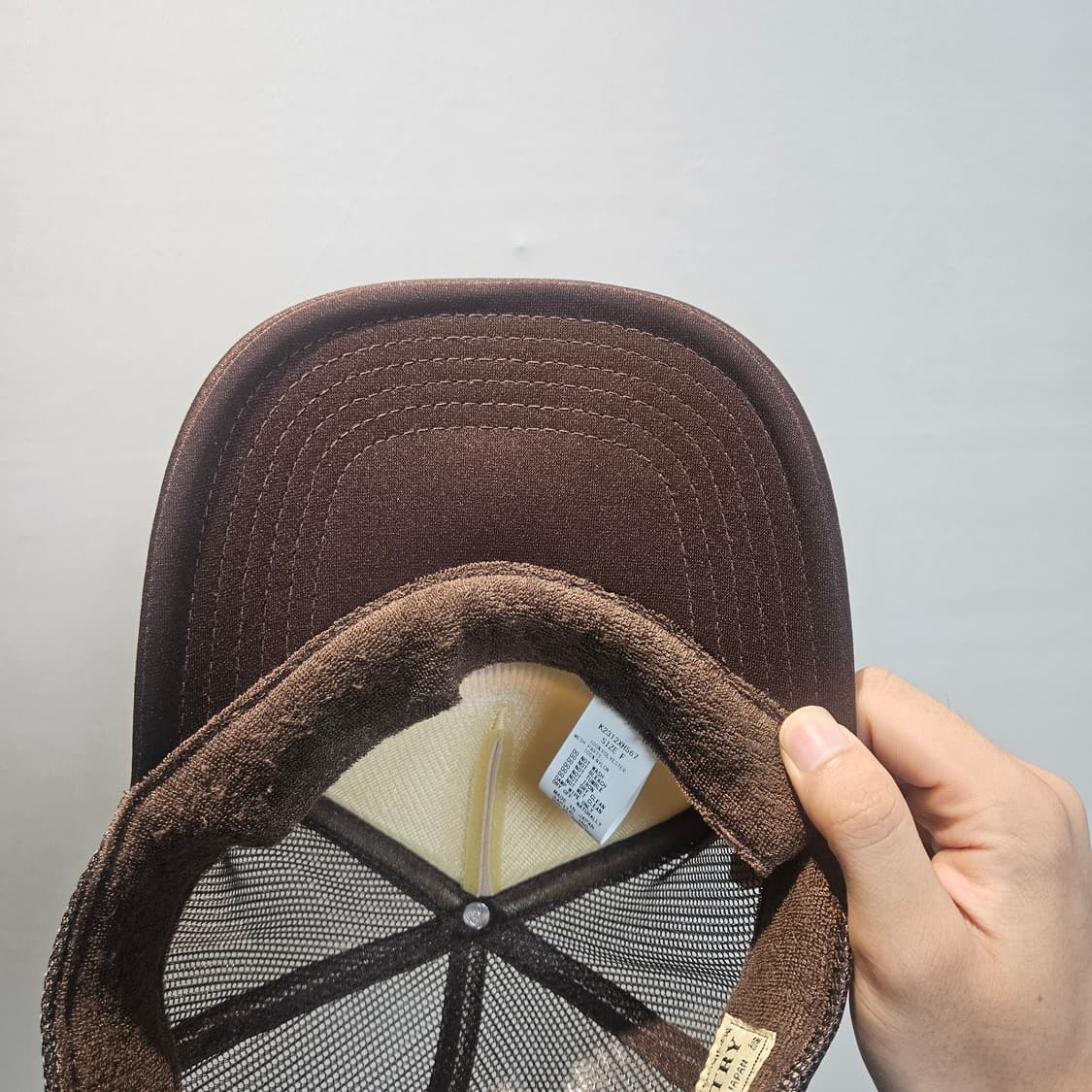 캐피탈 컨트리 더티 쉬링크 캡 브라운 상품이미지5