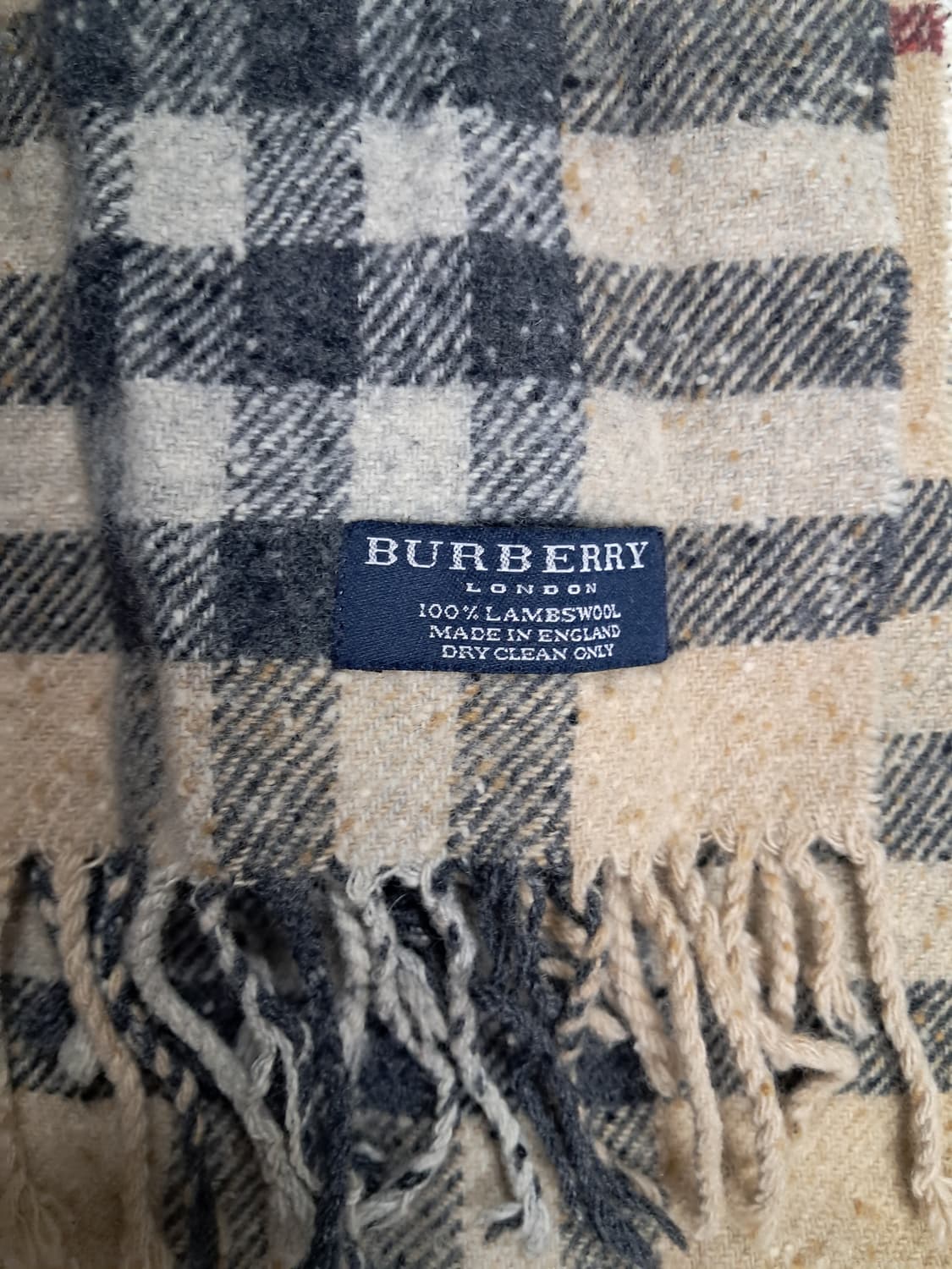 버버리 울 머플러 상품이미지2