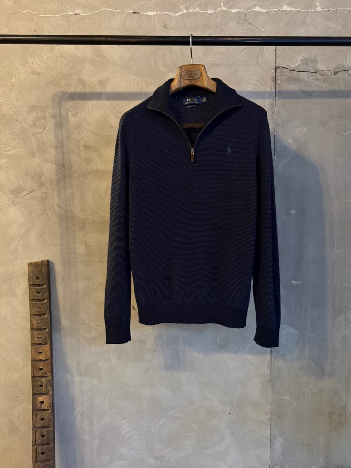 폴로 랄프로렌 클래식 짚업 니트 100 상품이미지1