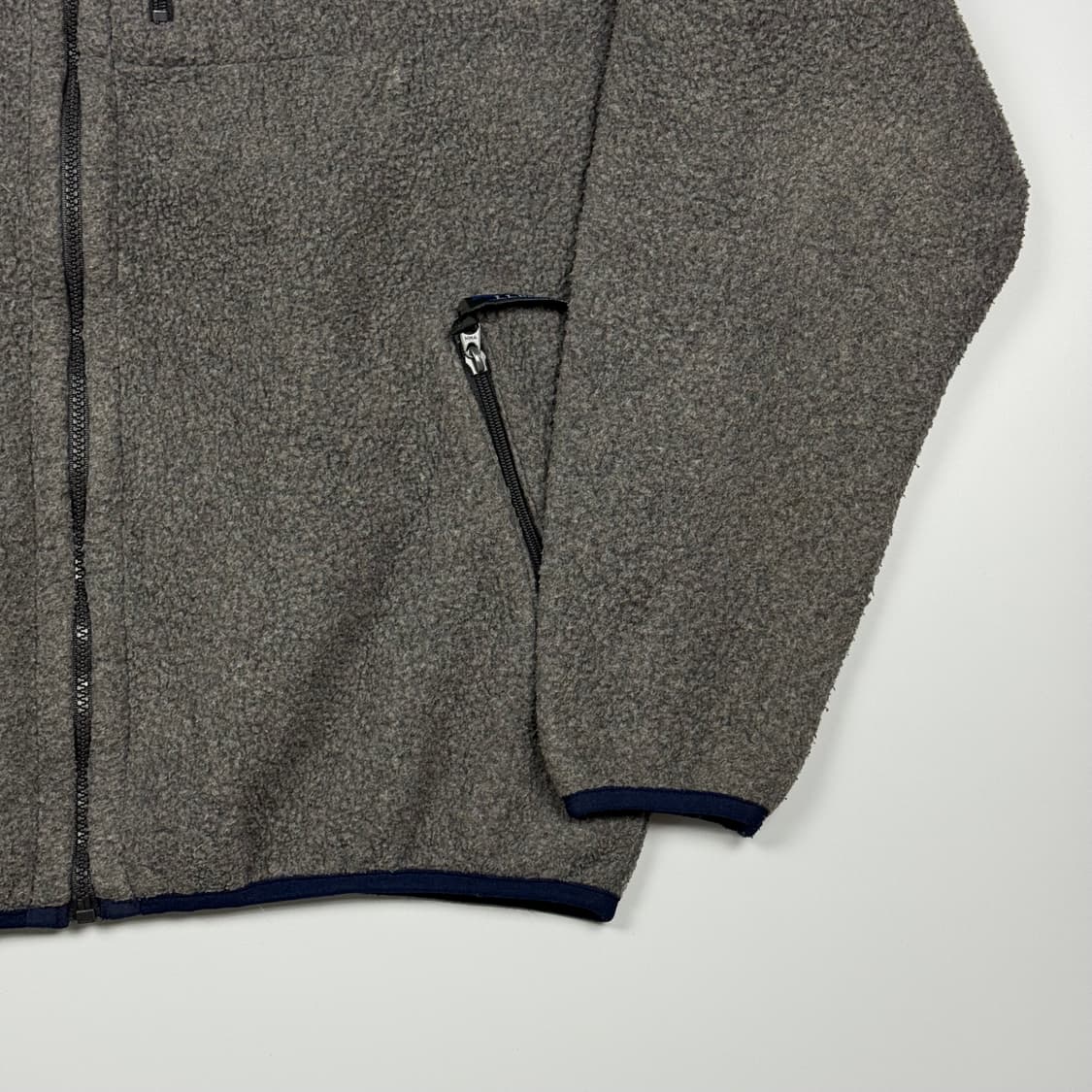 (110) 80s 엘엘빈 플리스 자켓 다크그레이 상품이미지5