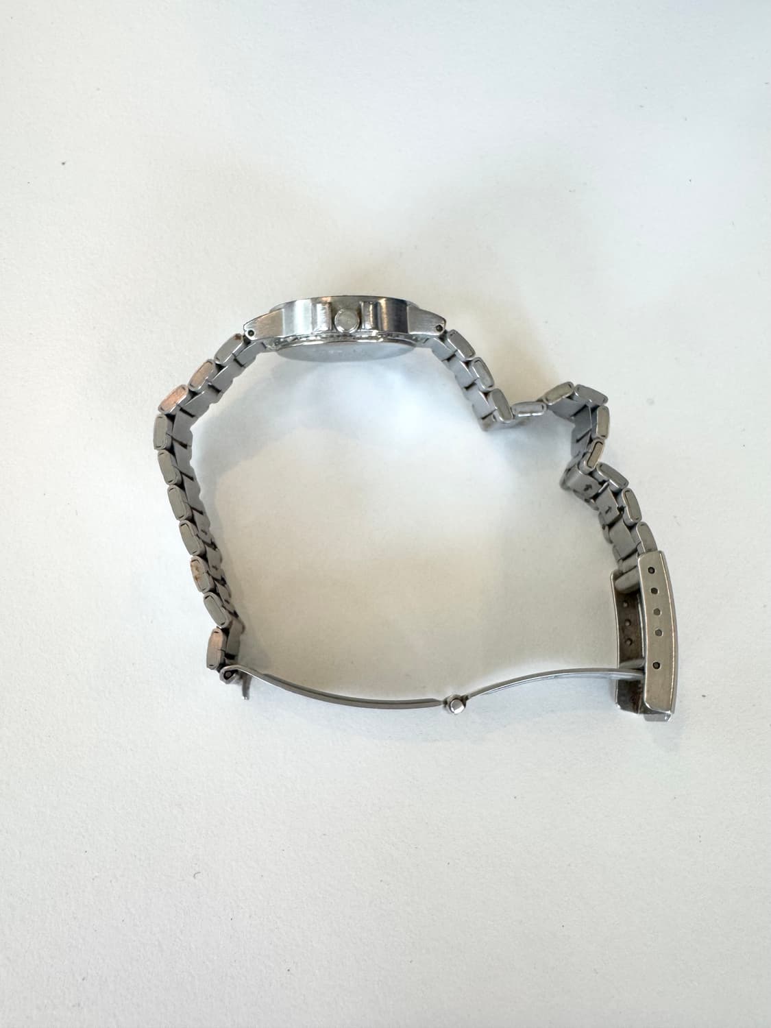 [빈티지] 카시오 핑크 선레이 다이얼 실버 메탈 시계 상품이미지7