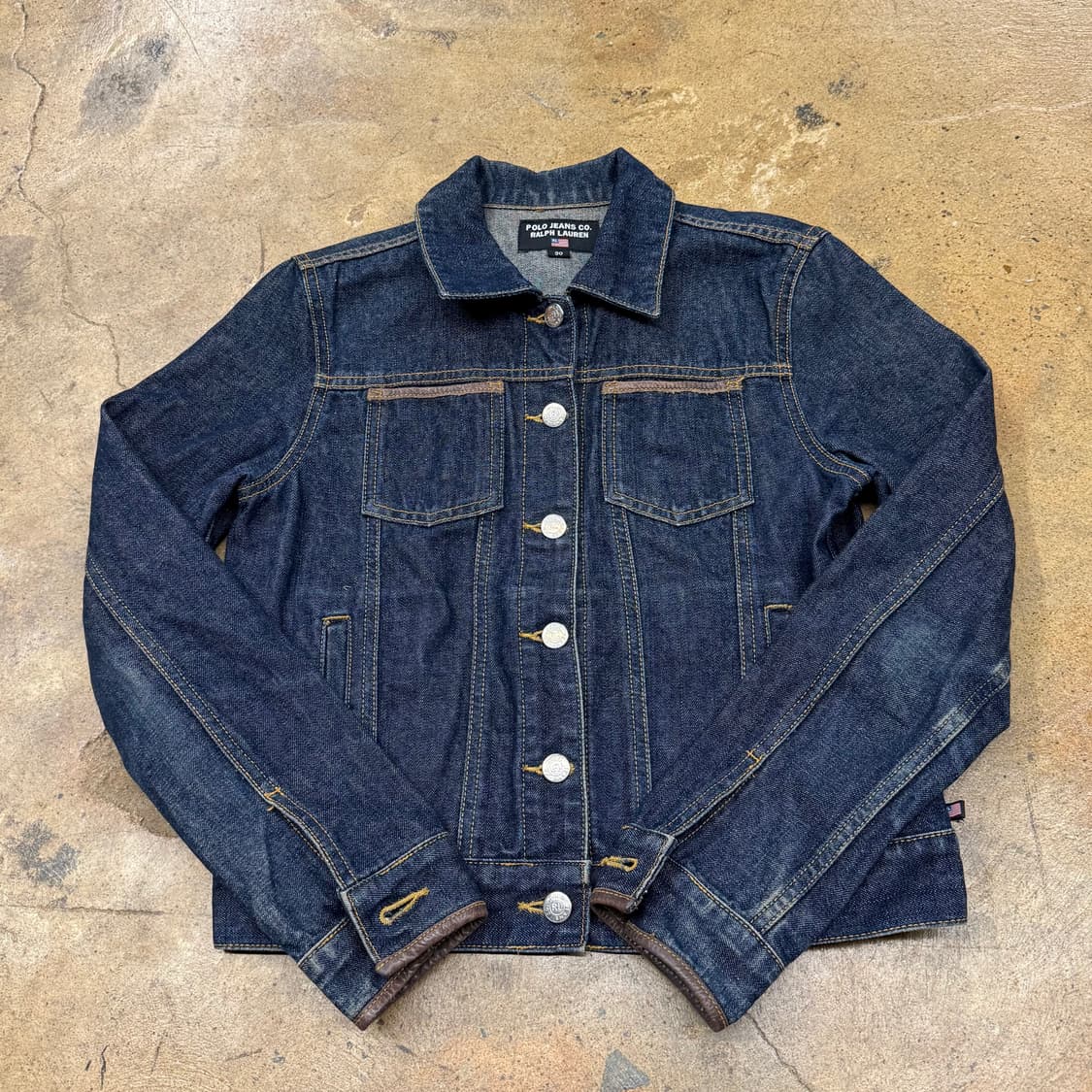 폴로 진스 랄프로렌 데님자켓 청자켓 90 상품이미지2