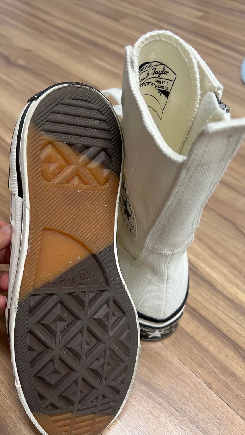 컨버스 척70 플러스 엑스 스니커즈 하이(에그렛) 240 상품이미지5