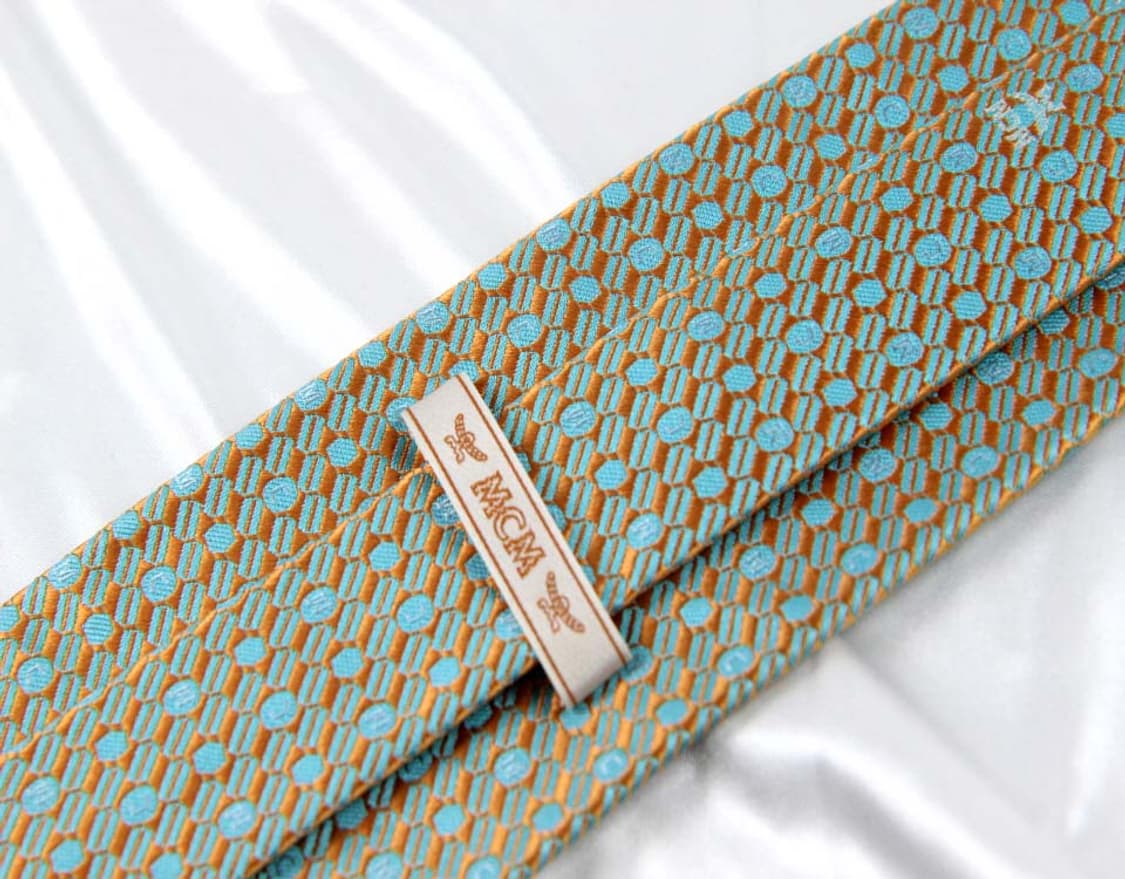 엠씨엠 8.2cm A등급 남자 명품 넥타이 MCM 상품이미지3