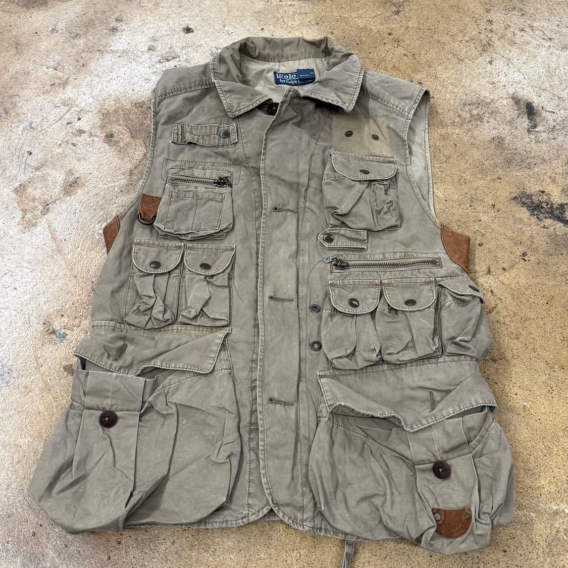 [정품/S] 폴로랄프로렌 유틸리티 멀티포켓 베스트 자켓 b8 상품이미지2