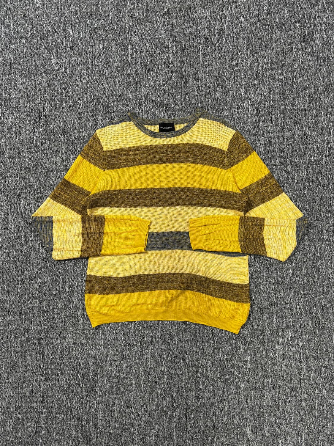 솔리드옴므 멀티 스트라이프 니트 상품이미지1