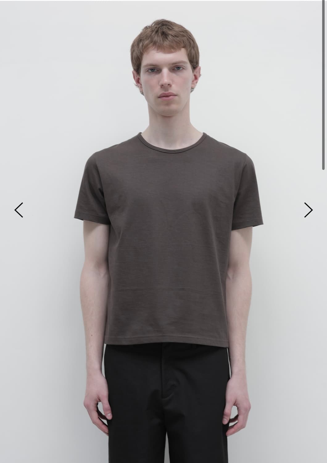 Pin t-shirt (Charcoal brown) 46 초판 상품이미지1