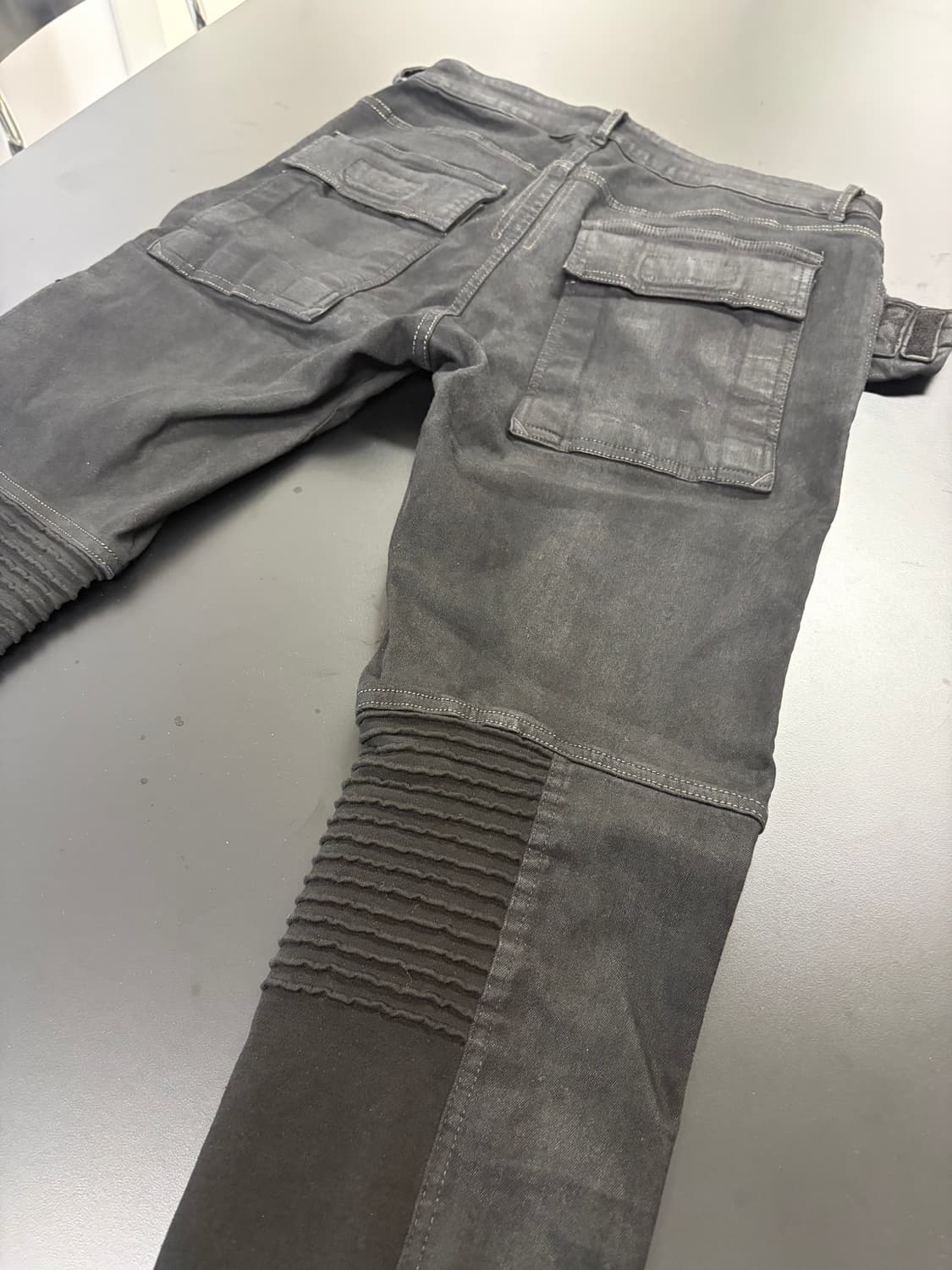 [31] [새상품] 릭오웬스 16fw 멤피스진 왁스 코팅 헤비웨이트 상품이미지5