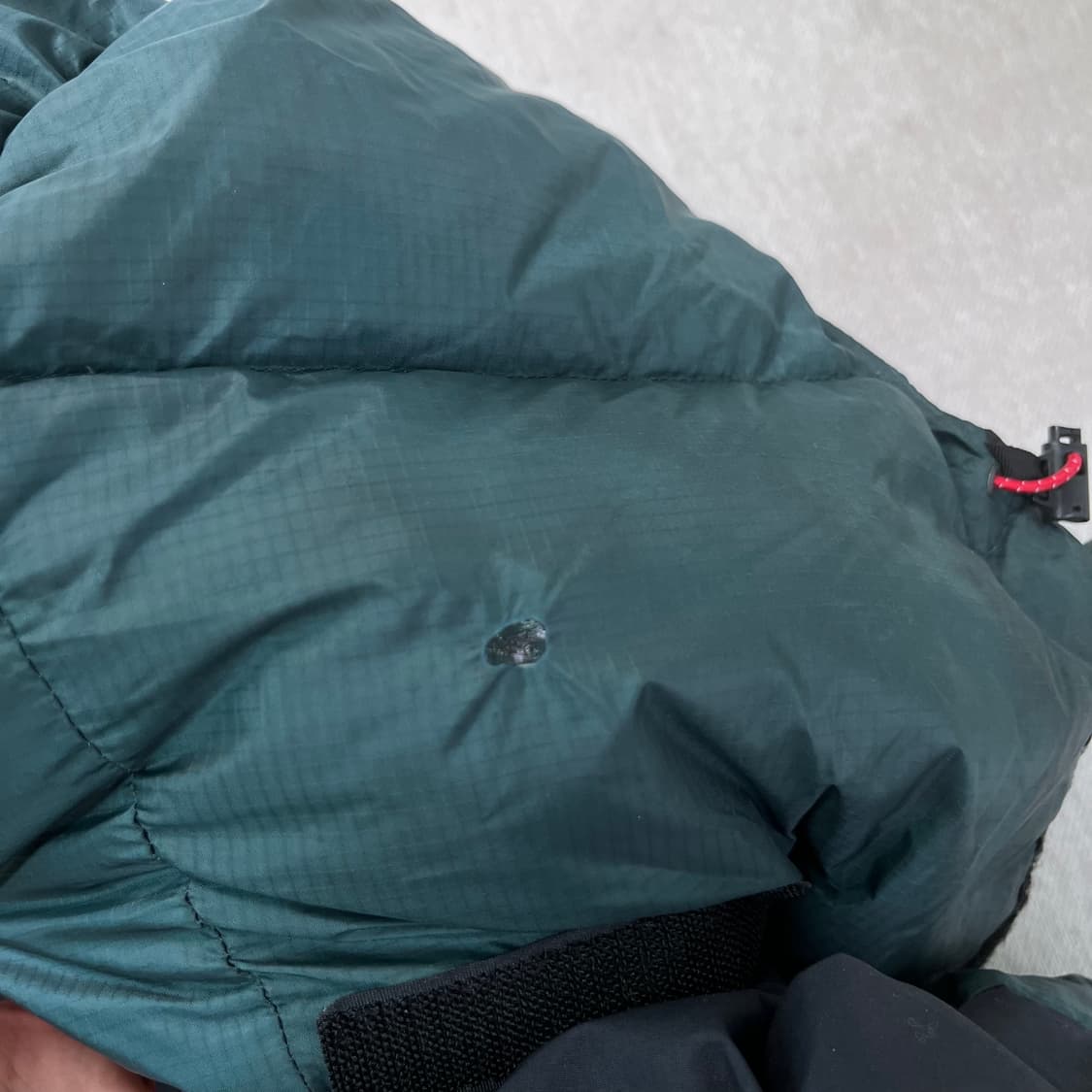 100 노스페이스 윈드스토퍼 700 드롭 마운팅 패딩 상품이미지5