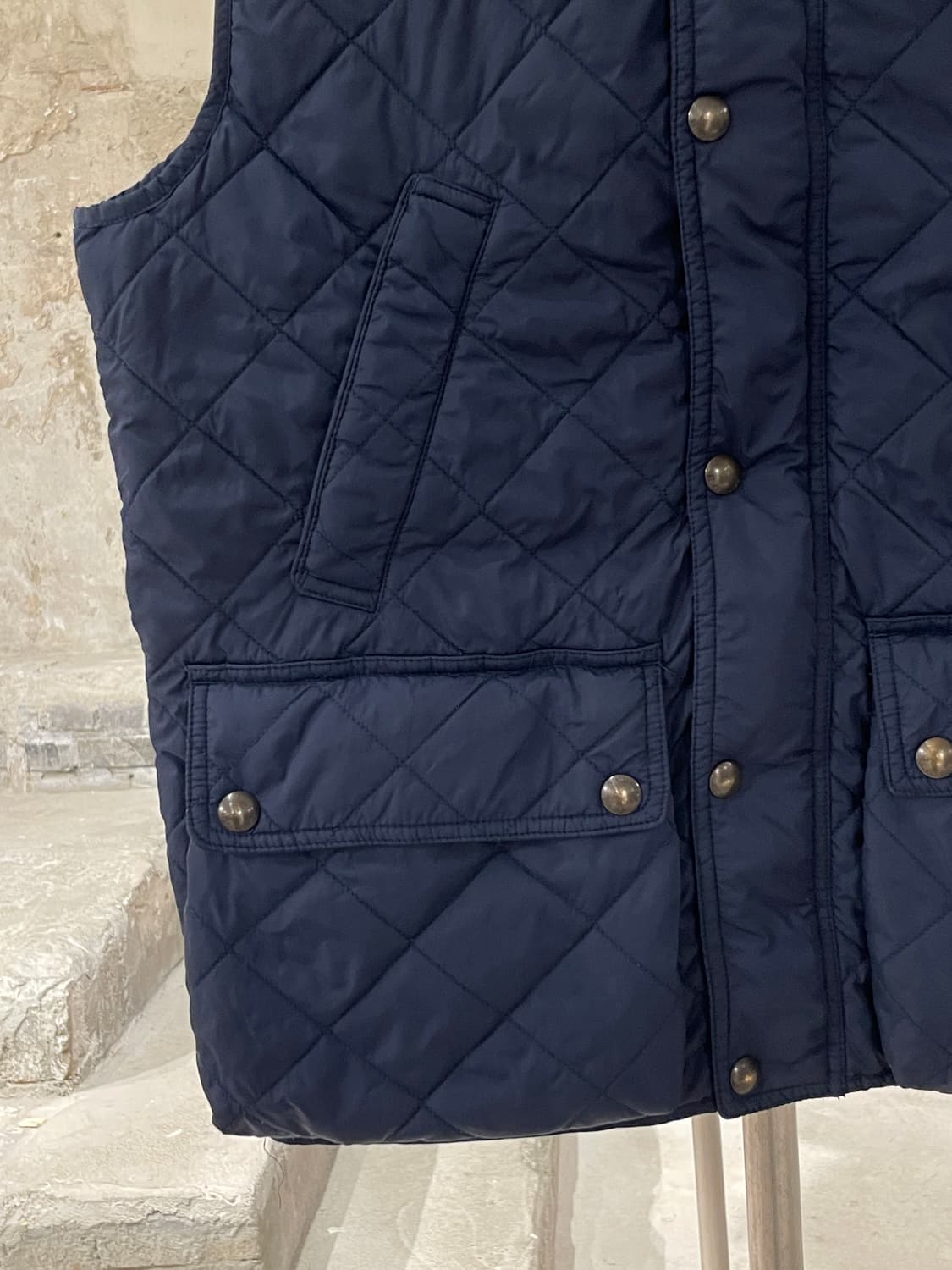 폴로 랄프로렌 네이비 나일론 퀼팅 베스트 상품이미지4