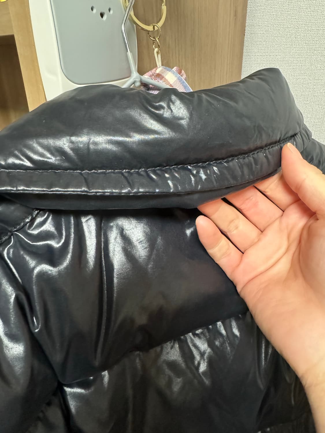 몽클레어 빅로고 1사이즈 패딩 상품이미지5