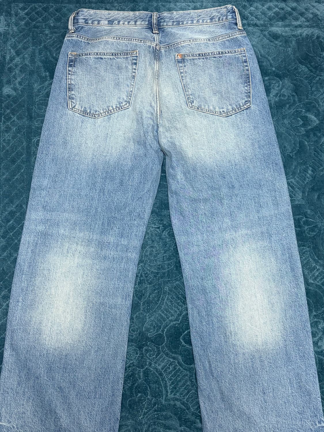 H&M 스트레이트 루즈 핏 진 33 상품이미지4