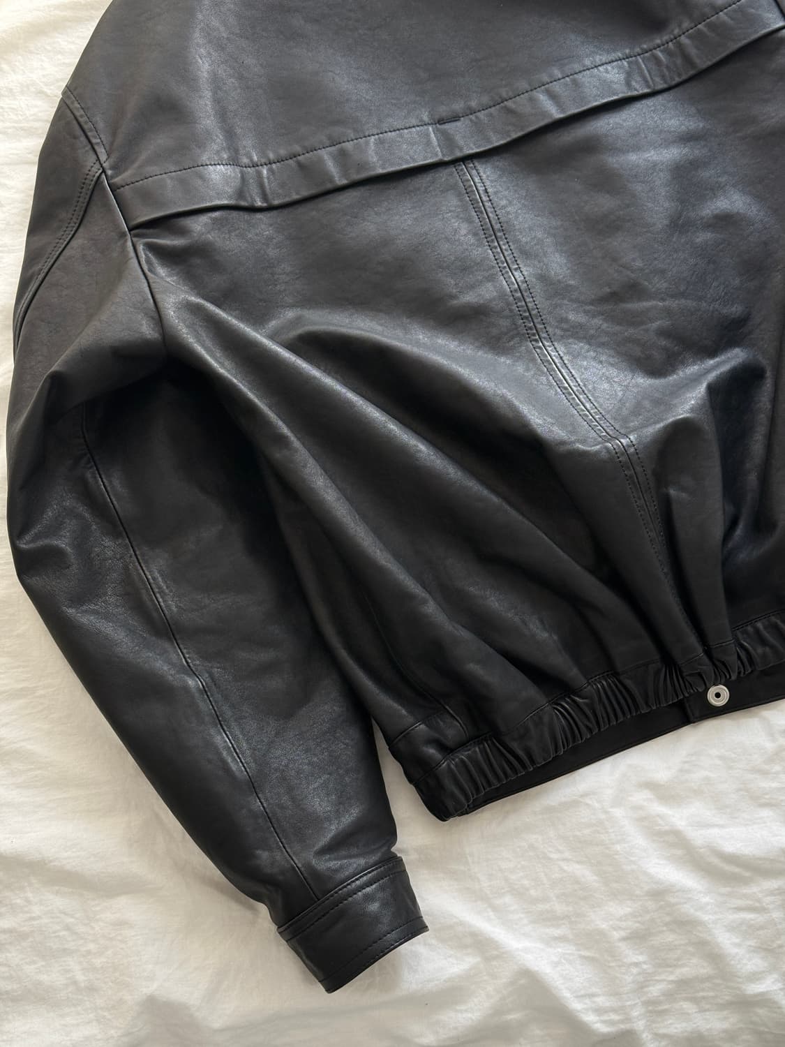 르메르 24시즌 레더 블루종 자켓  상품이미지6