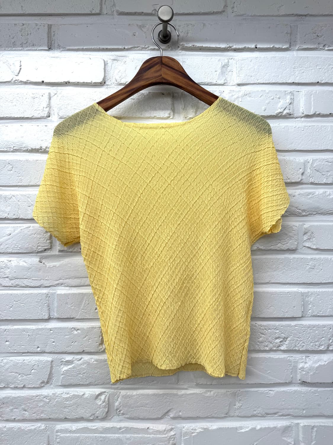 옐로우 링클 반팔 티셔츠 상품이미지3