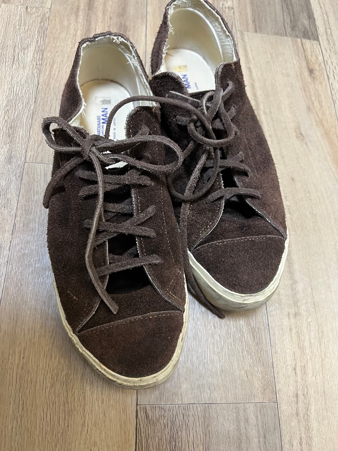 준야와타나베 270 스웨이드 스니커즈 상품이미지1