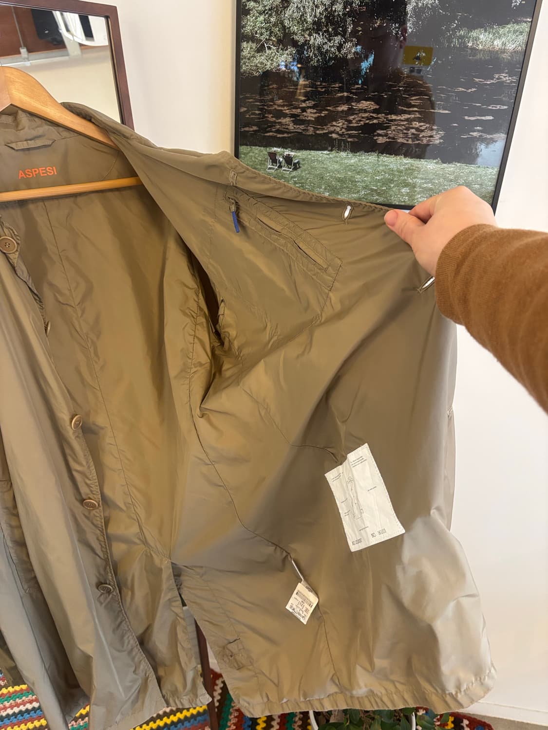 ASPESI 아스페시 트렌치 코트 상품이미지4