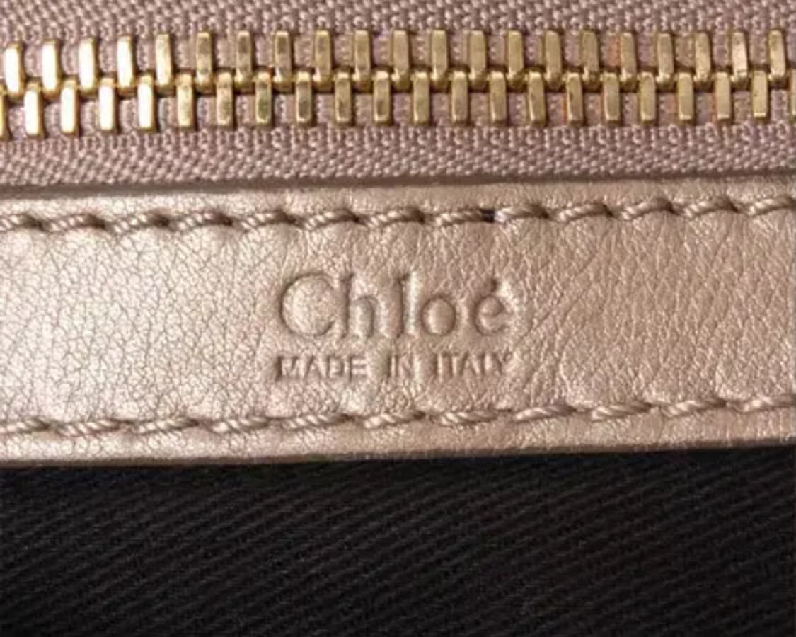 끌로에 그레이 도트백 패딩턴백 상품이미지4