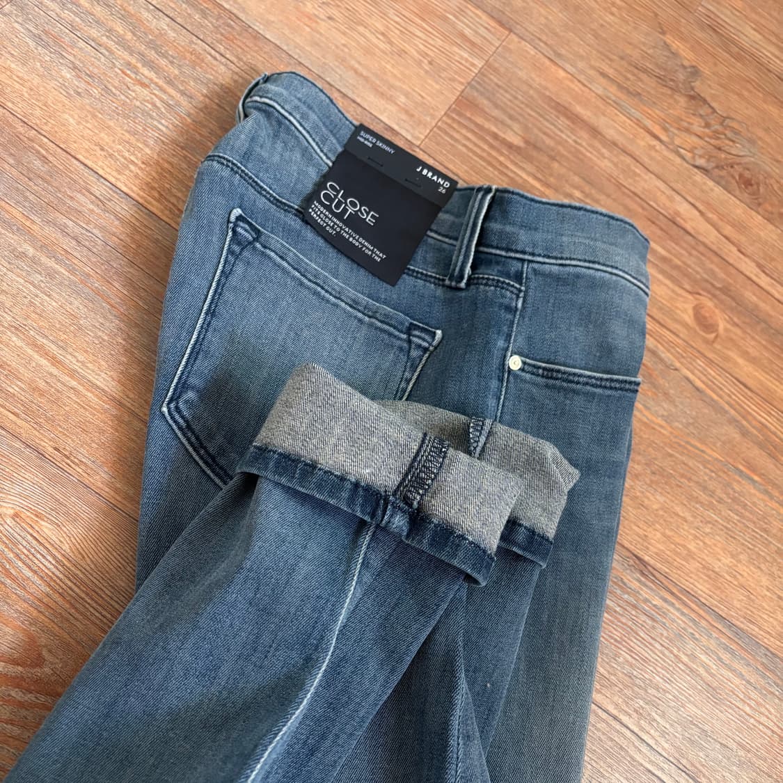 새제품 J 제이브랜드 26 스키니진 스판 데님 청바지 미국 수입 정품 상품이미지3