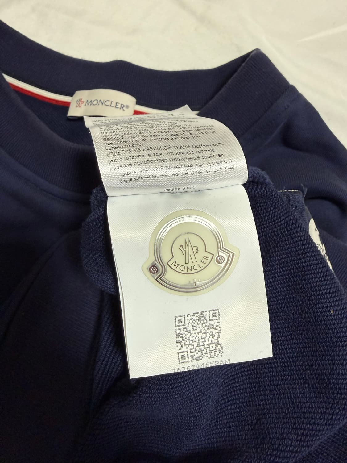 [XL] 몽클레르 마글리아 지로콜로 맨투맨 상품이미지6