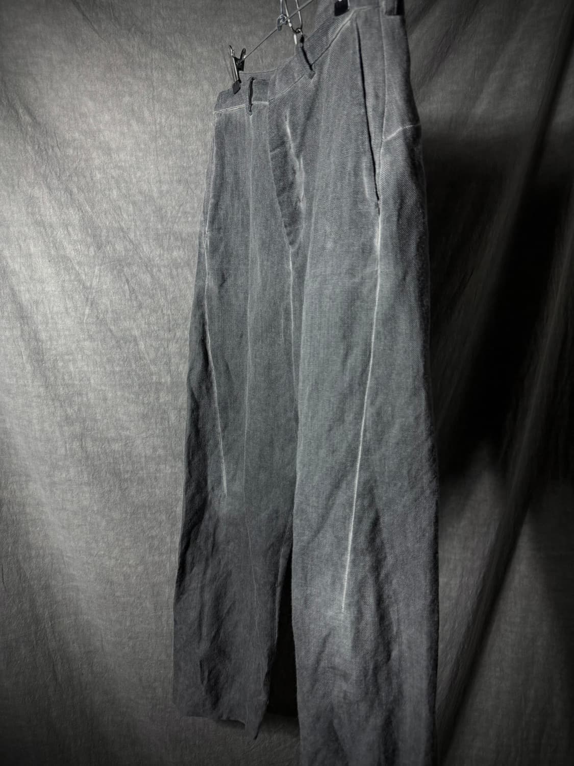 Lumen et Umbra Grey Wool Blend Trousers  상품이미지6