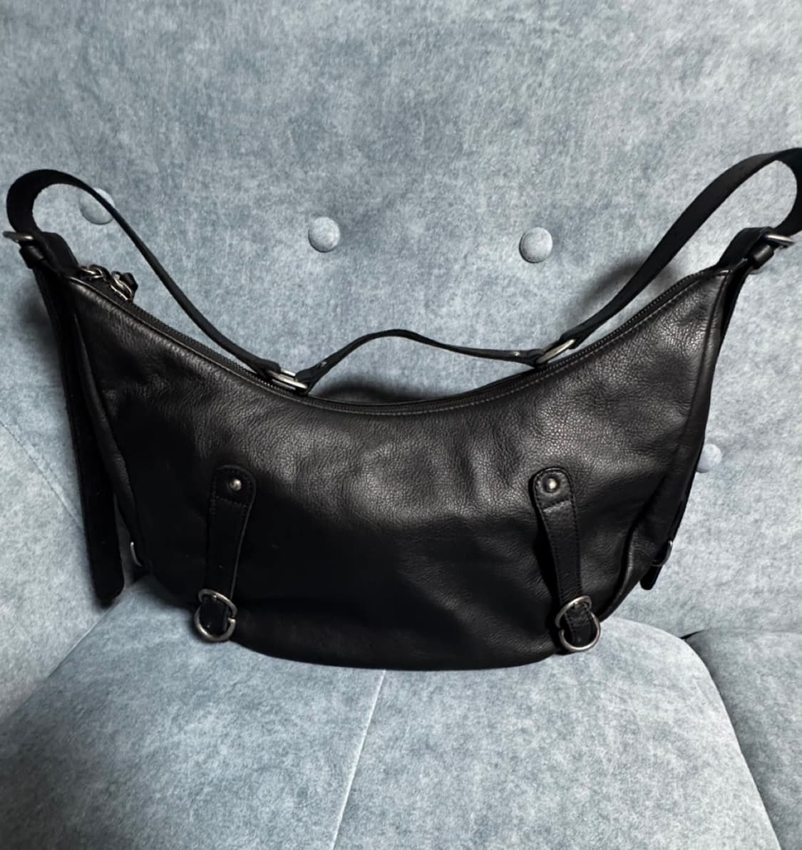 해칭룸 카우 레더백 (단종 상품) 상품이미지1