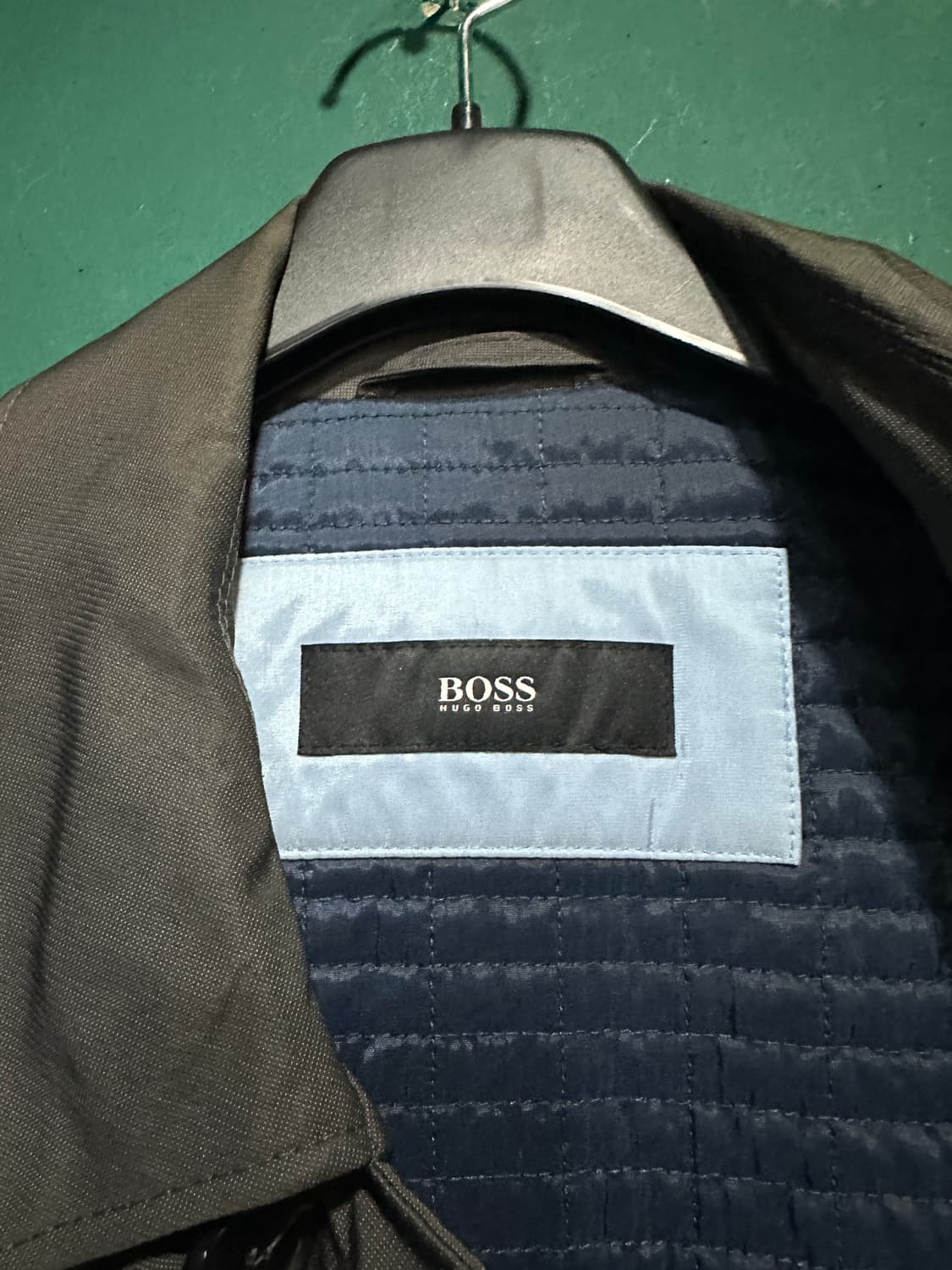 보스 트렌치코트 다크그레이100 상품이미지5