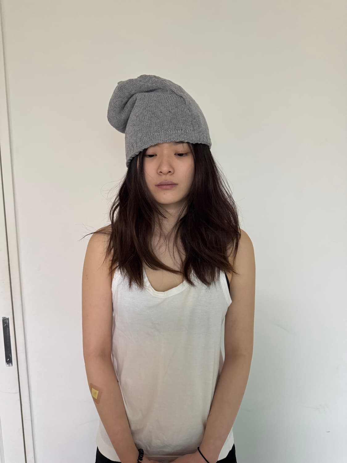 리버시블 니트 비니 상품이미지2