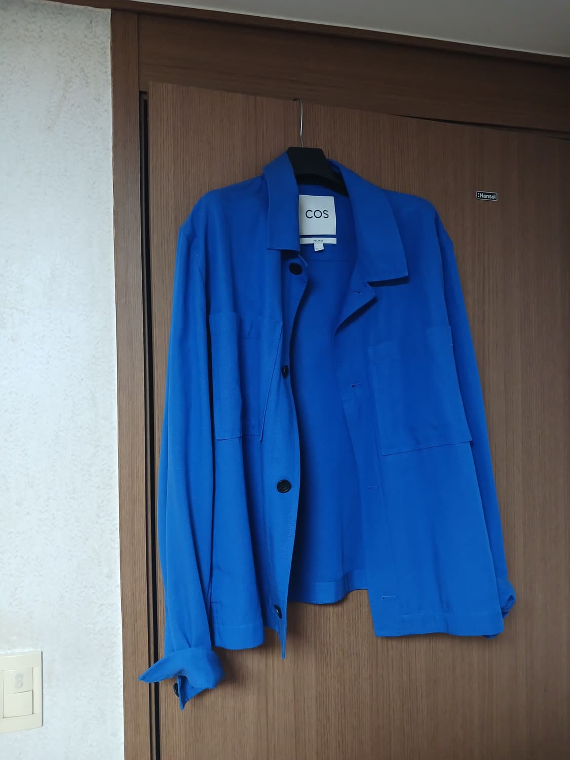 COS 블루 셔츠 자켓 XL 상품이미지1