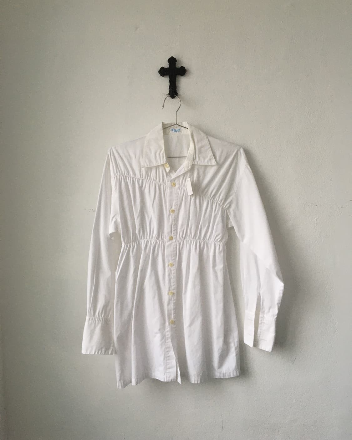 Shirring point long shirt 상품이미지1