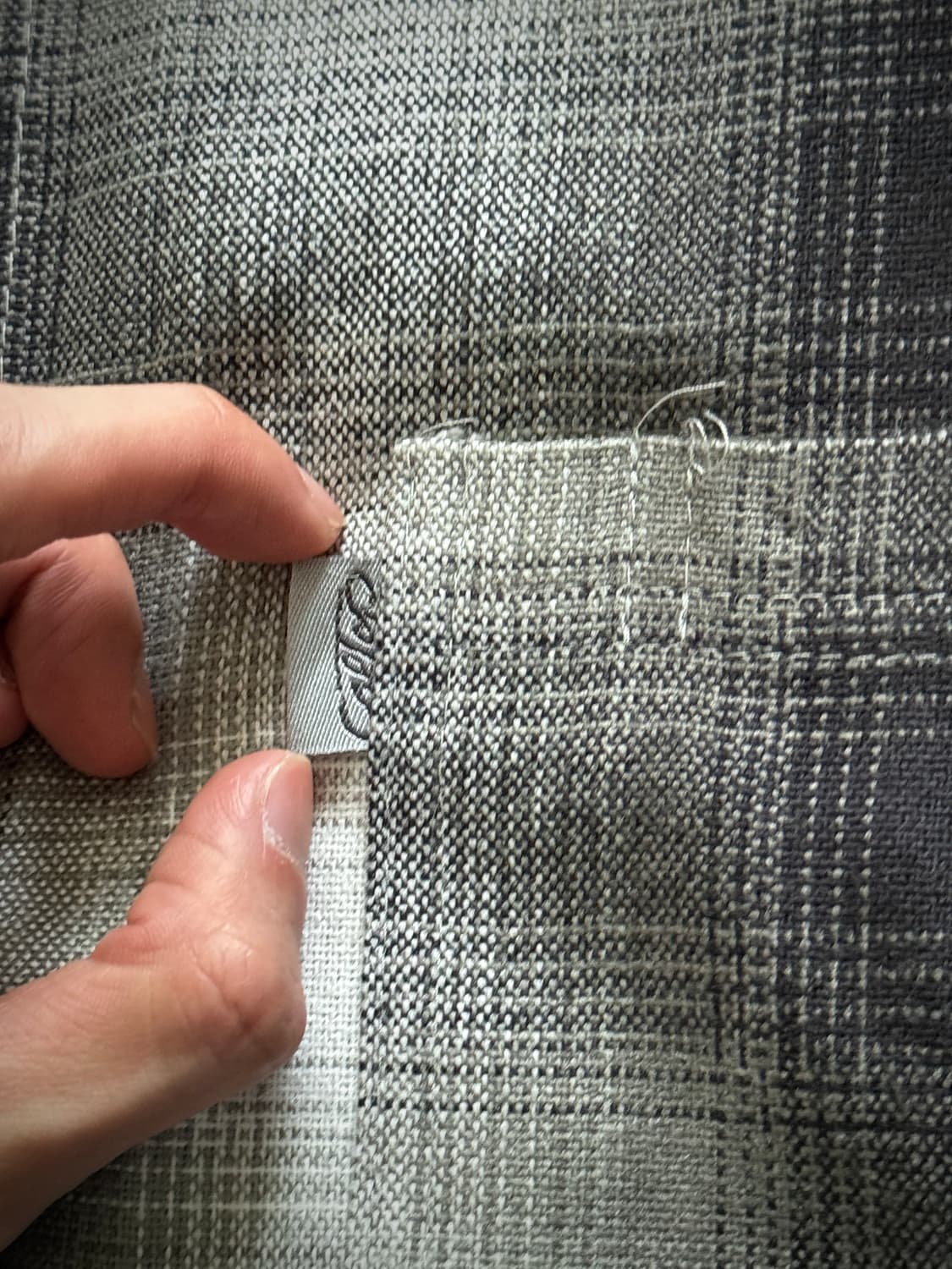 CalTop made in USA 쉐도우 옴브레 체크셔츠 상품이미지5