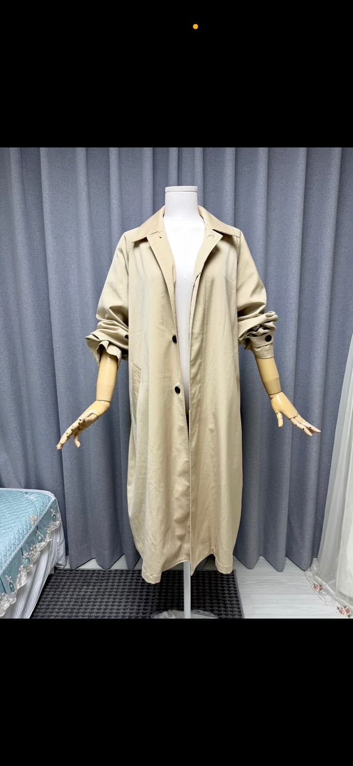 빔즈 하트 아이보리 트렌치 코트 상품이미지3