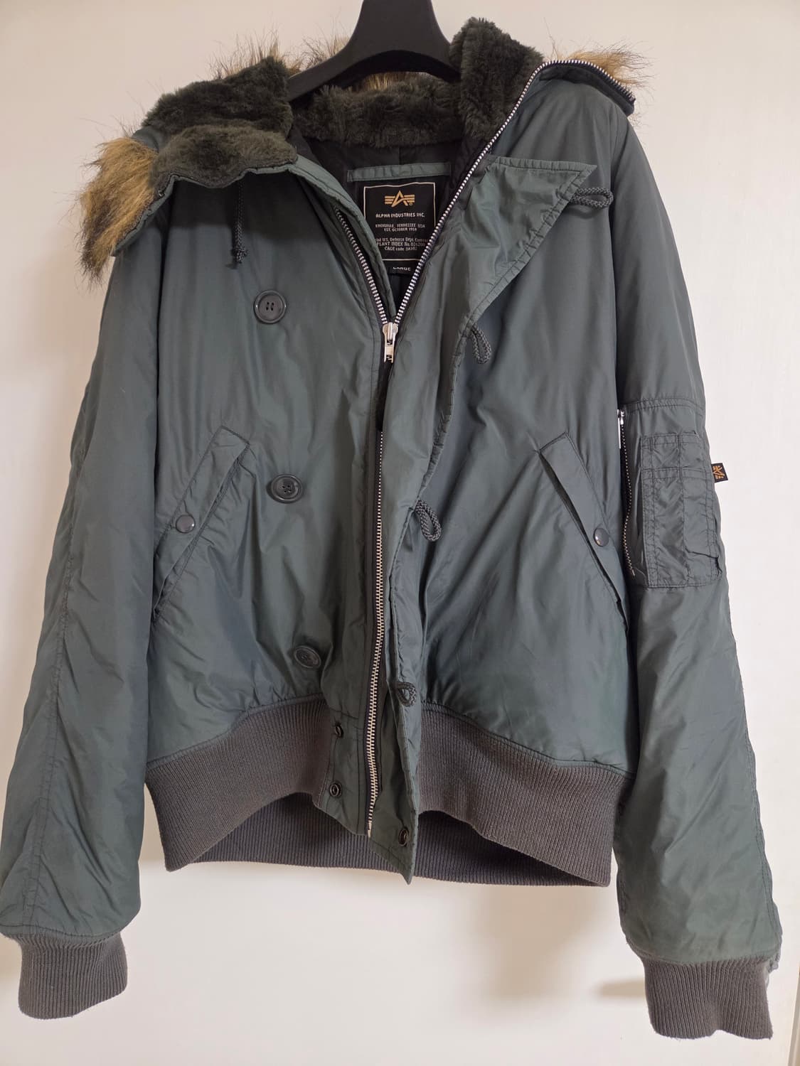 [L] 알파 인더스트리 N-2B 항공 점퍼 상품이미지1