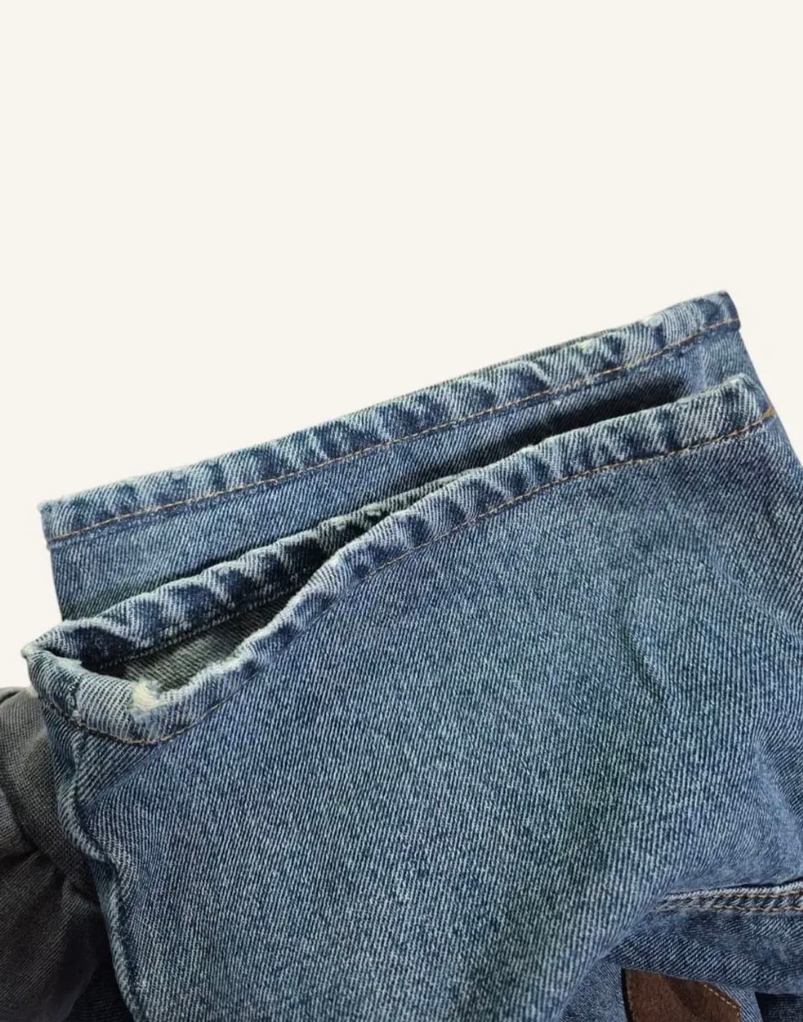 [33]앤더슨벨 보헤미안 와이드 데님 청바지 상품이미지3