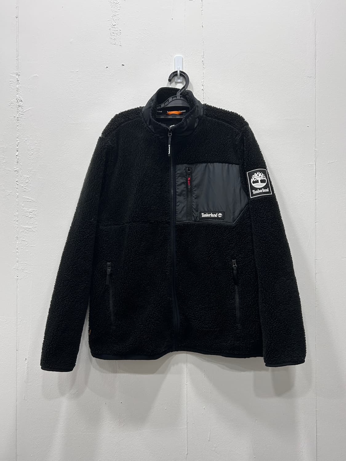 팀버랜드 후리스 패치 집업 자켓 L 상품이미지1