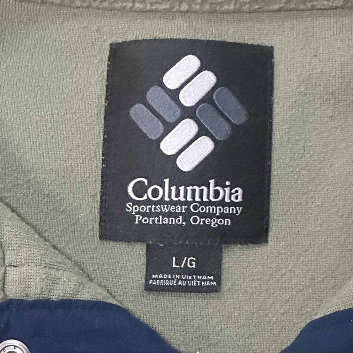 컬럼비아 플리스 풀오버 스냅티 (XL/105) 신칠라 상품이미지8