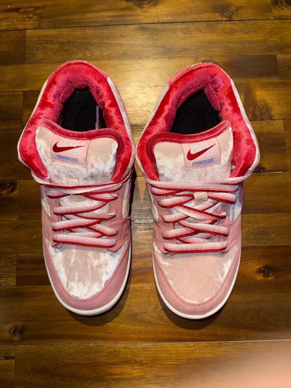 260 나이키 스트레인지러브 SB 덩크 로우 핑크 상품이미지4