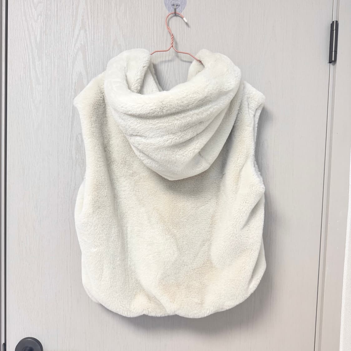 (m) 자라 퍼 후드 베스트 상품이미지4