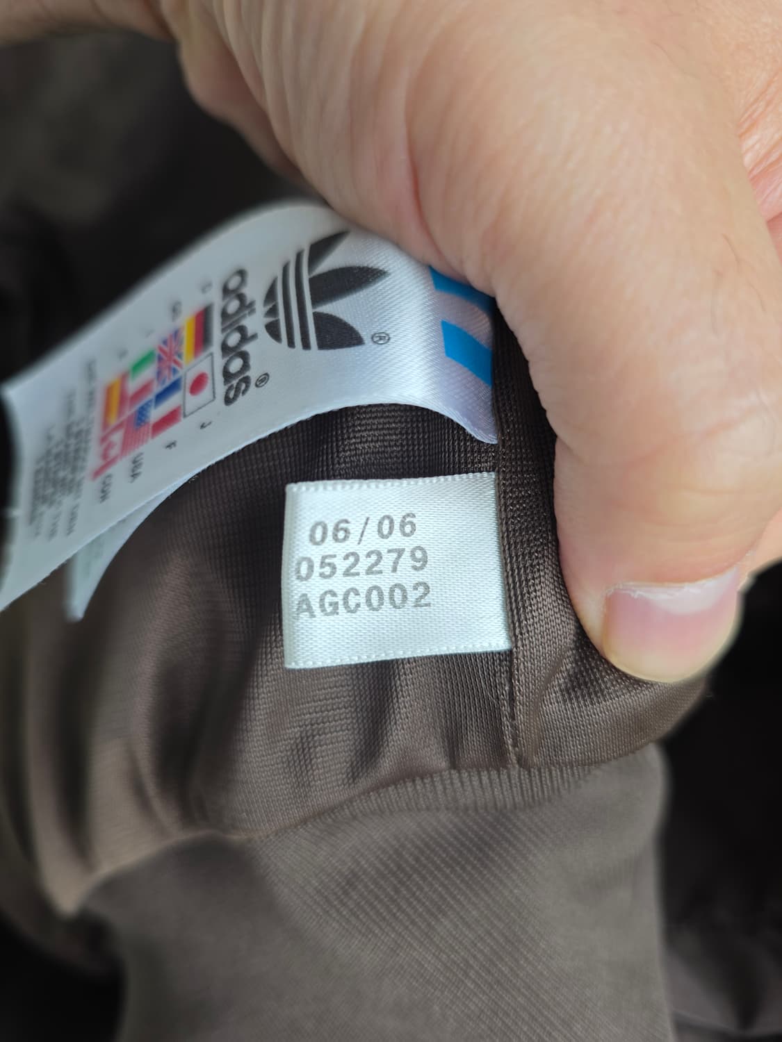 00s 아디다스 브라운 삼선 트랙 자켓 상품이미지9