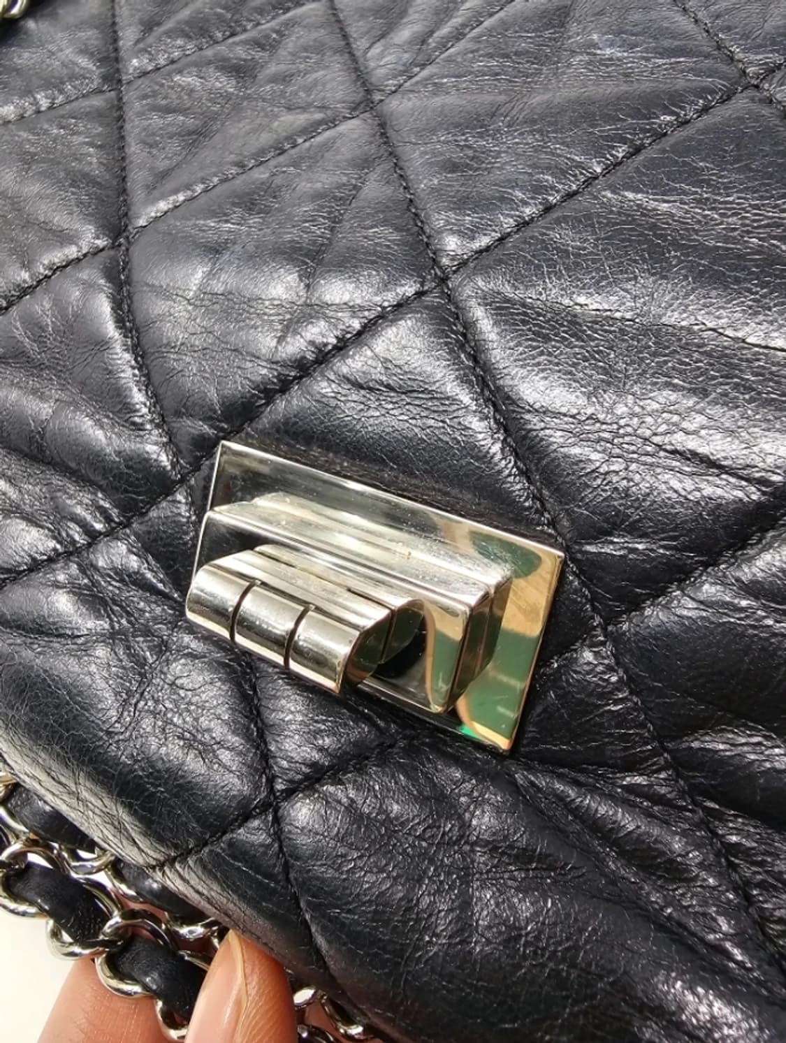 정품 샤넬 아코디언 숄더백 상품이미지8